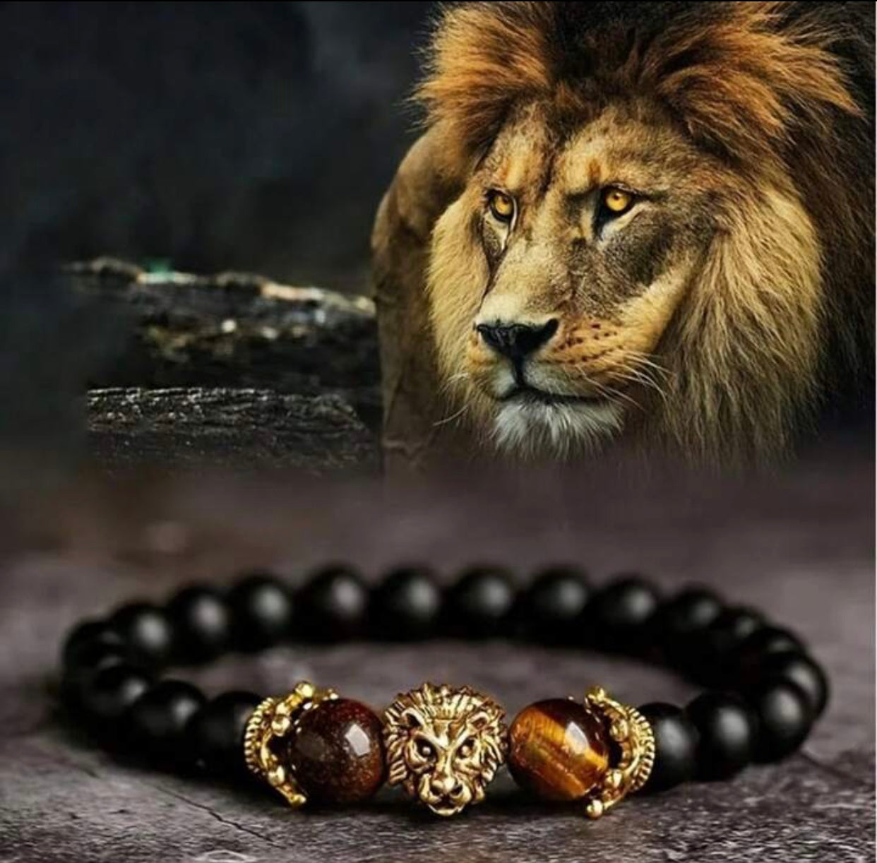 Tiger Eye Lion’s Bracelet