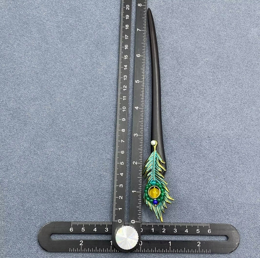 Peacock Hair Pin