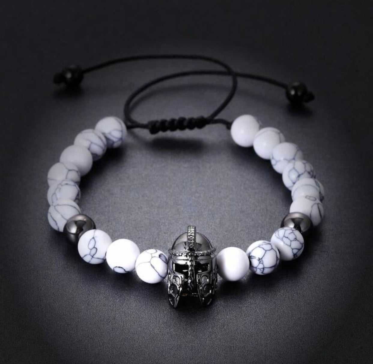 Spartan Protection Bracelet - White