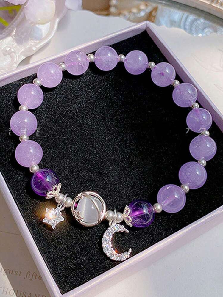 Lavender Constellation Bracelet