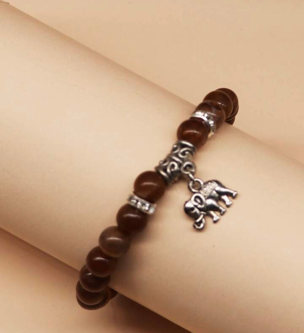 Elephant Charm Bracelet