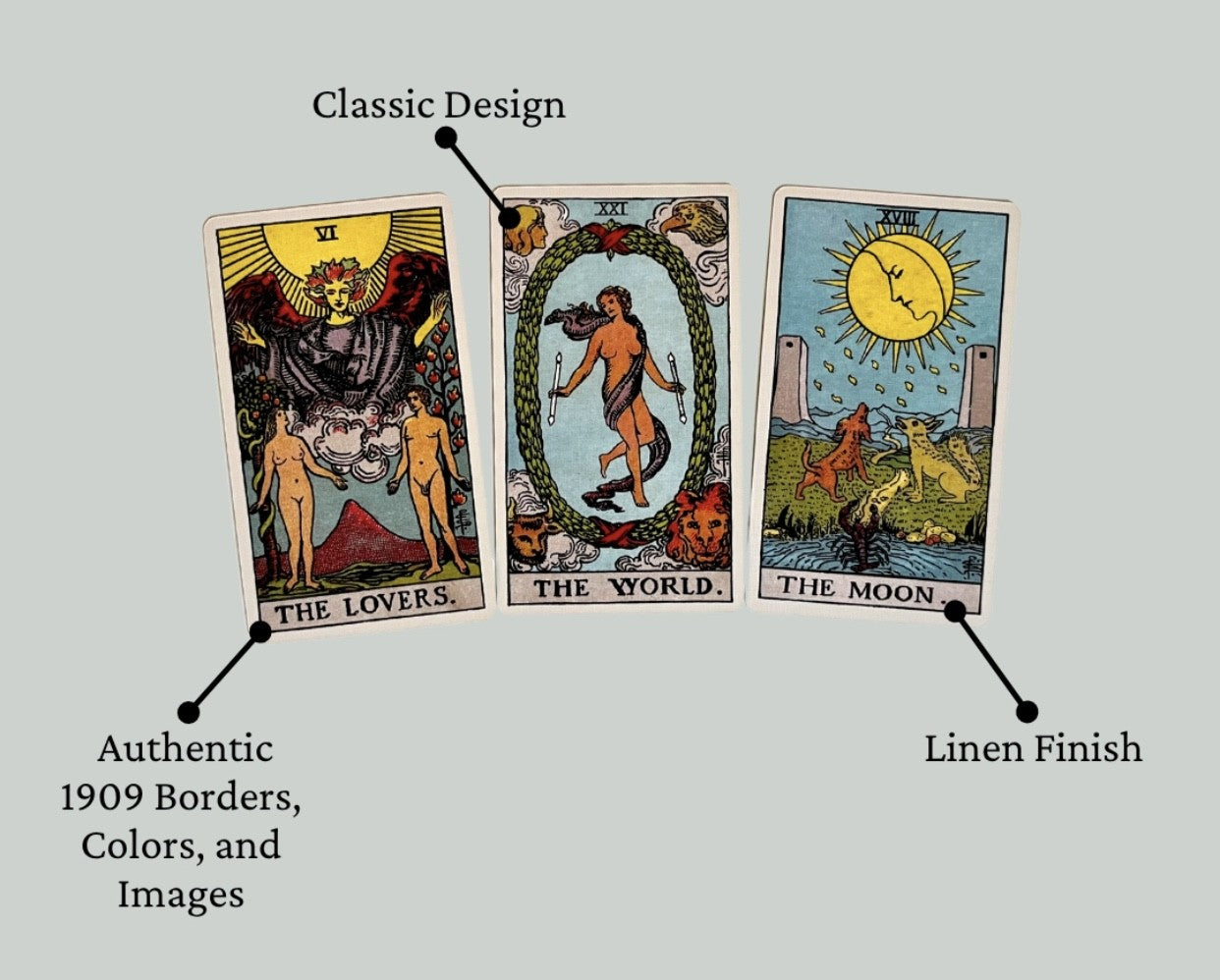 Classic 1909 Vintage Tarot