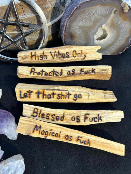 Palo Santo Sticks - Blessed AF Collection