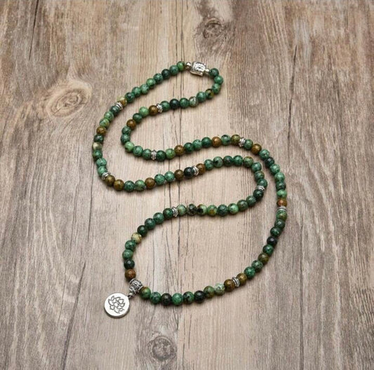 New Pre-Order: Mala Beads - African Turquoise