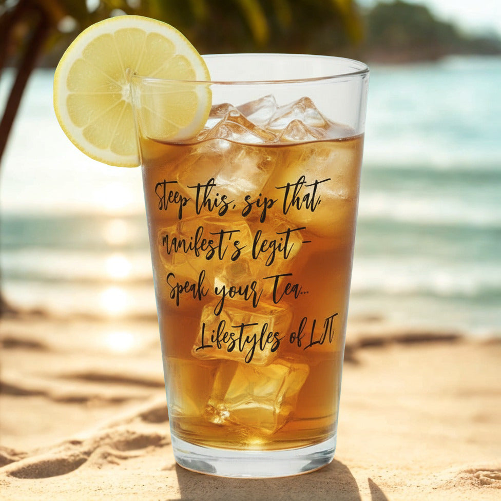 Lifestyle Set | The LIT Glass Duo | Four Spirits & Speak Your Tea | Long Island Tales Set of 2 | Esoteric Mind & Soul