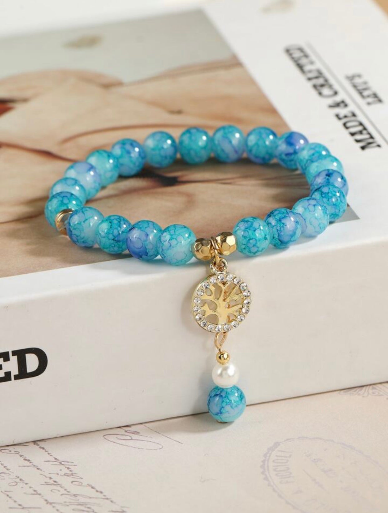 Tree of Life Beaded Bracelet