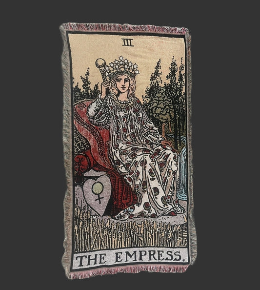 Empress Wall Tapestry/Blanket 5'x3'