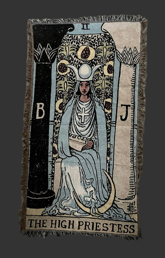 High Priestess Wall Tapestry/Blanket 5'x3'