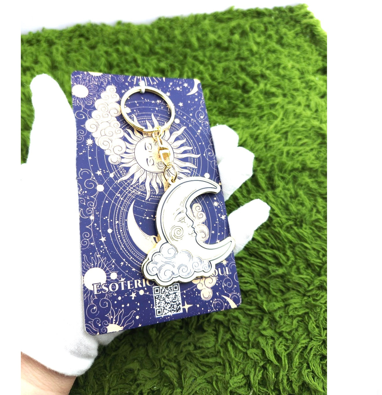 Mystical Keychains | Enamel | Moon| Sun | Lotus | Phoenix | Compass | Mandala