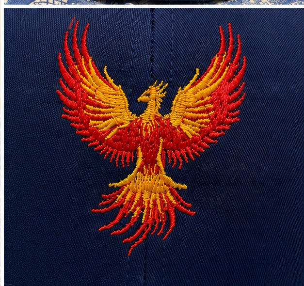 Phoenix Rising Embroidered Nike Heritage Cotton Hat | Rise Above, Take Flight