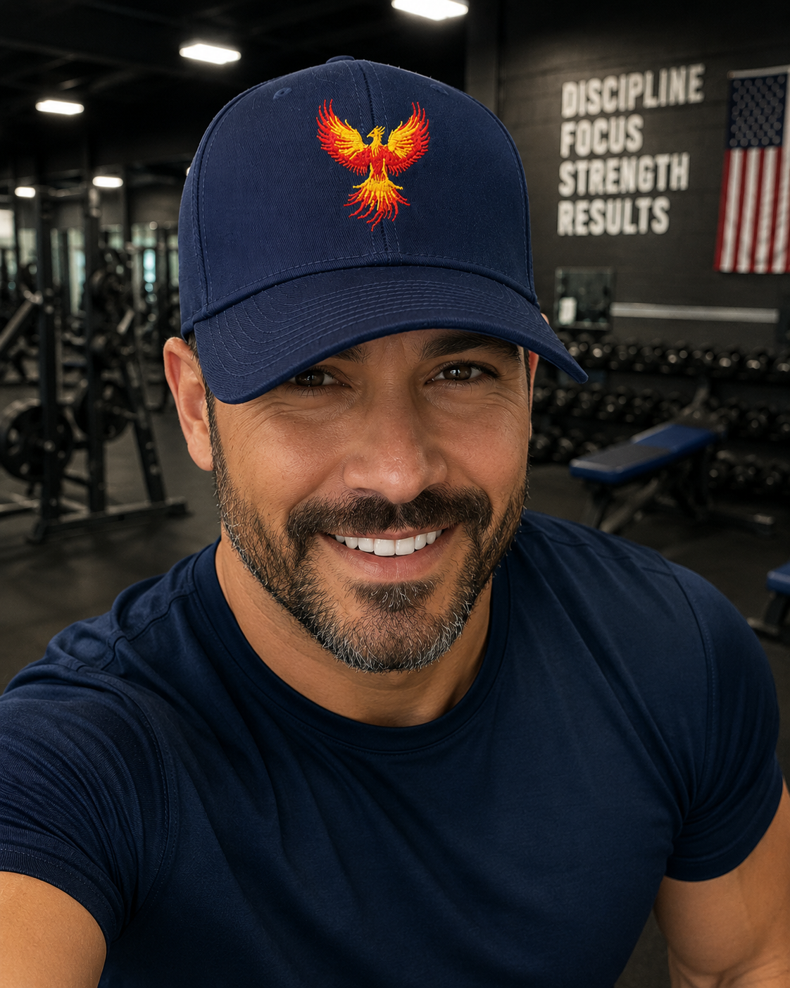 Phoenix Rising Embroidered Nike Heritage Cotton Hat | Rise Above, Take Flight