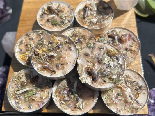 Single Healing Tea Lights - Vanilla Scent