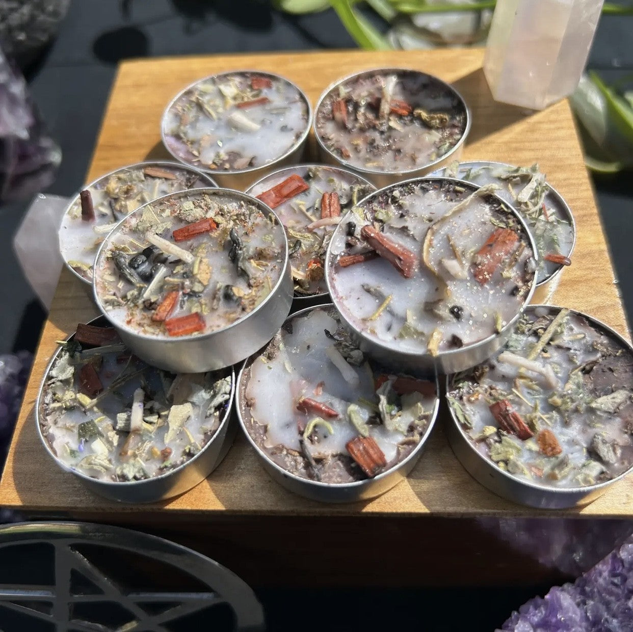 Single Protection Tea Lights - Warm Spice Scent