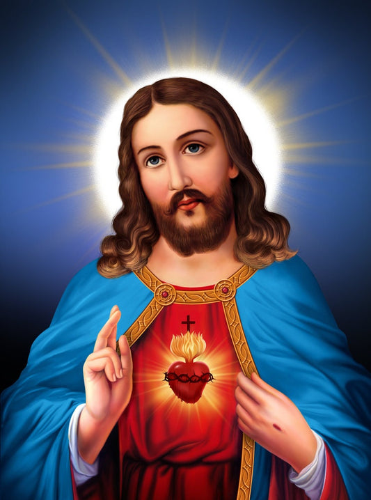 Sacred Heart of Jesus Prayer Card